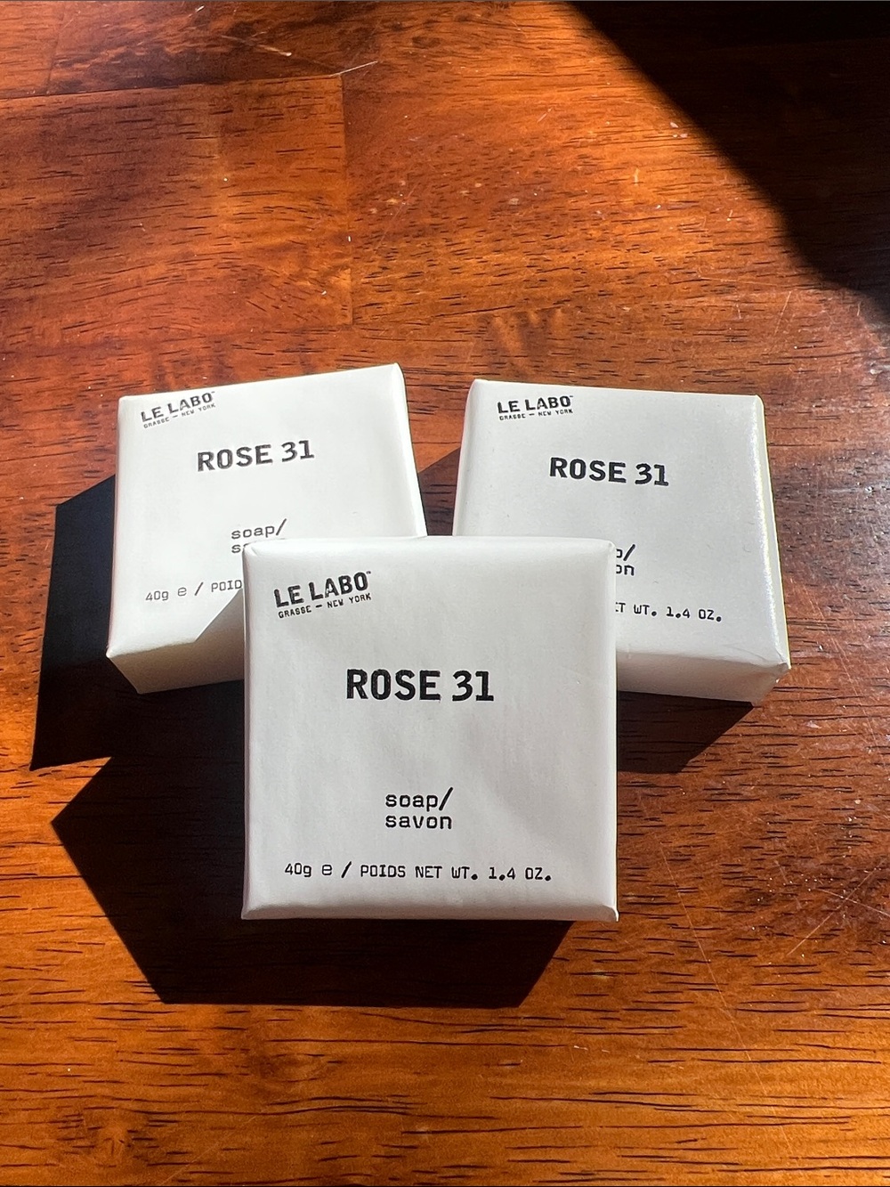 Le Labo Rose 31 Soaps - Set of 3